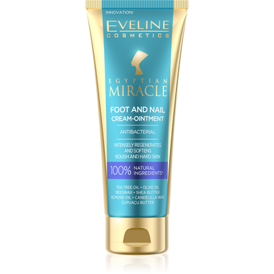 Eveline Egyptian Miracle Foot and Nail Cream Ointment for Dry and Dehydrated Skin 50ml