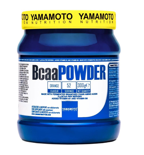 Yamamoto Nutrition BCAA Powder, Orange - 300g