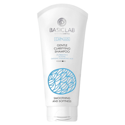 BasicLab Capillus Daily Prebiotic Shampoo for Dry Sensitive Scalp 100 ml