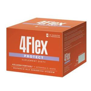 4Flex Protect Collagen with Vitamin D and Calcium for Healthy Bones and Joints 30 Sachets