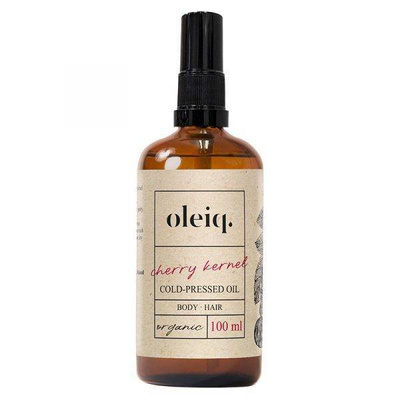 Oleiq Cherry Kernel Cold Pressed Oil for Prone to Irritation and Acne Skin100ml