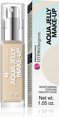 Bell HypoAllergenic Aqua Jelly Make-Up Mattifying and Moisturizing Foundation 03 Creamy Natural 30ml