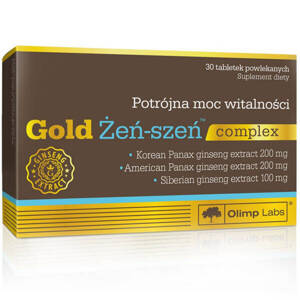 Olimp Gold Ginseng Vita Complex for Energy and Vitality 30 Tablets