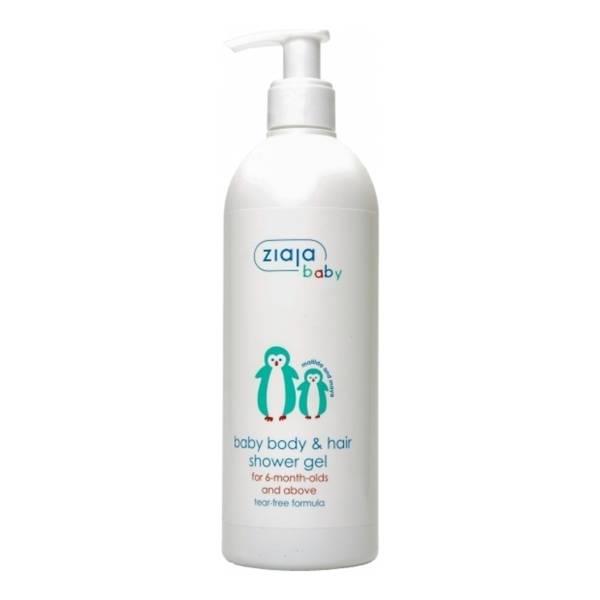 Ziaja Baby Mild 2in1 Body and Hair Wash Gel for Children and Babies over 6 Months Old 400ml