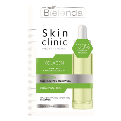 Bielenda Skin Clinic Professional Collagen Regenerating and Nourishing Mask for All Skin Types 8g