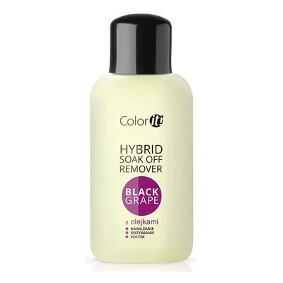 Silcare Colour It Hybrid Soak Off Remover Black Grape with Avocado, Grapeseed and Olive Oils 150ml