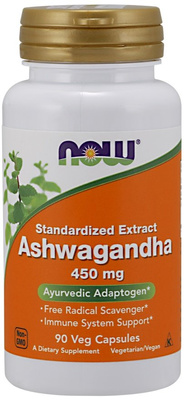 Now Foods Ashwagandha Extract 450mg 90 Capsules