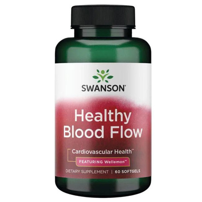 Swanson Healthy Blood Flow to Support Circulation and Pressure 60 Softgels