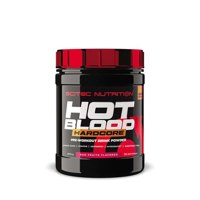 SciTec Hot Blood Hardcore, Red Fruits - 375g