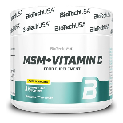 MSM + Vitamin C, Lemon - 150g