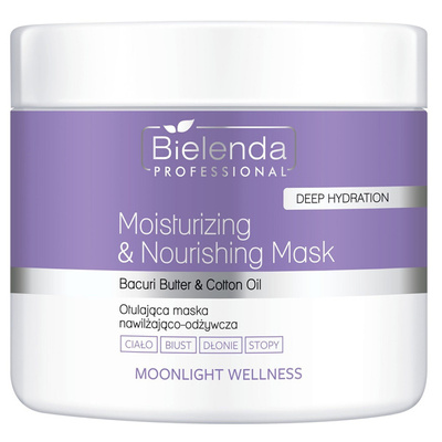 Bielenda Professional Moonlight Wellness Wrapping Regenerating and Nourishing Mask 600g