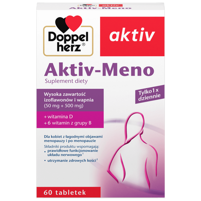 Doppelherz Aktiv-Meno for Women in Menopause and After Menopause 60 Tablets