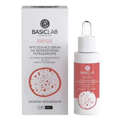 BasicLab Cosmetology Soothing Serum for Post-Acne Discoloration 30ml