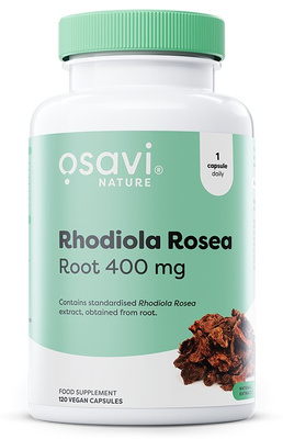 Osavi Rhodiola Rosea Root 400mg 120 vegan caps