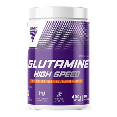 Glutamine High Speed, Orange-Grapefruit - 400g