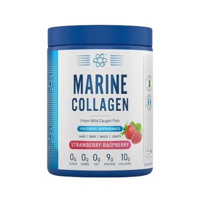 Applied Nutrition Marine Collagen Strawberry Raspberry Powder For Skin and Joints 300g