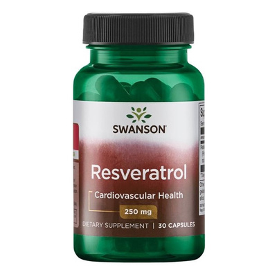 Swanson Resveratrol 250mg Antioxidant from Knotweed 30 Capsules