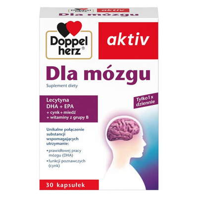 Doppelherz Aktiv for Brain Memory Support 30 Capsules