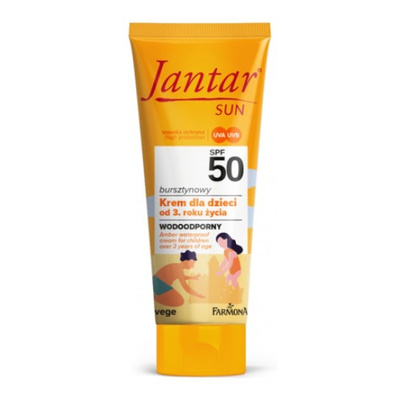 Jantar Sun Amber Waterproof Protective Cream SPF 50 for Children 50ml