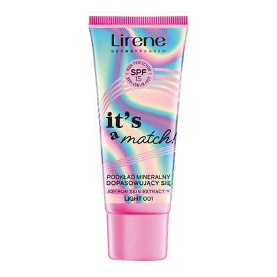 Lirene It's a Match! Mineral Matching Foundation SPF15 001 Light 30ml