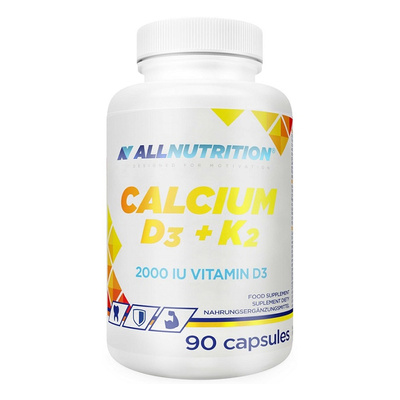 Allnutrition Calcium D3 + K2 for Proper Functioning of Muscles 90 Capsules