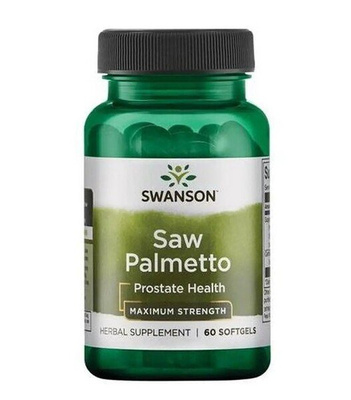 Swanson Saw Palmetto, Maximum Strength - 60 softgels