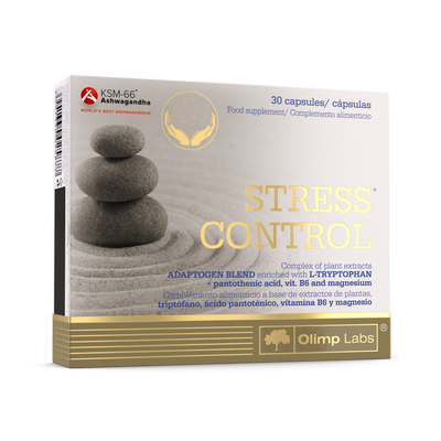Olimp Stress Control Supplement for Stress and Fatigue 30 Capsules