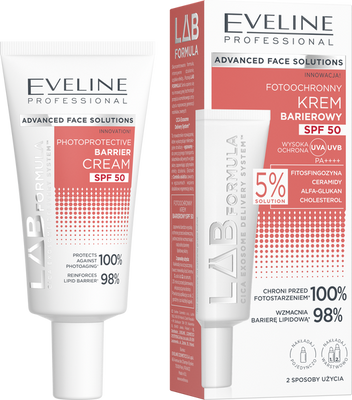 Eveline Lab Formula Photoprotective UVA and UVB Barrier Cream SPF50 40ml