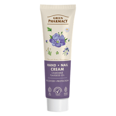 Green Pharmacy Regenerating and Soothing Hand and Nail Cream with Chamomile 100ml