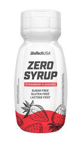 Zero Syrup, Strawberry - 320 ml.