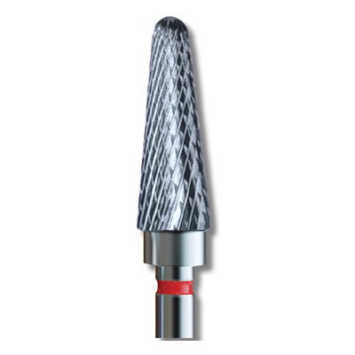 IQ Nails Tungsten Carbide Nail Drill Bit Fine Crosscut 5mm Rounded Cone Manicure Pedicure 200.140.050 1 Piece