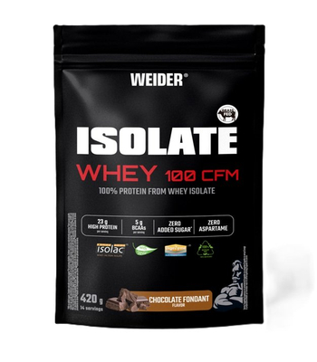 Weider Isolate Whey 100 CFM, Chocolate Fondant - 420g  