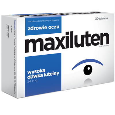 Maxiluten for Healthy Eyes with a High Dose of Lutein 30 Tablets