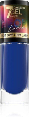 Eveline Gel Laque Neon Lunacy Nail Polish Gel Effect without UV / LED Use No 85 8ml