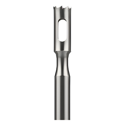 IQ Nails Stainless Steel Nail Drill Bit Vacuum Blade Cylinder Shape 2.3mm for Manicure and Pedicure 224.001.023 1 Piece
