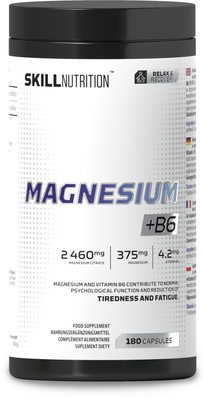 Skill Nutrition Magnesium with B6 P-5-P 180 caps