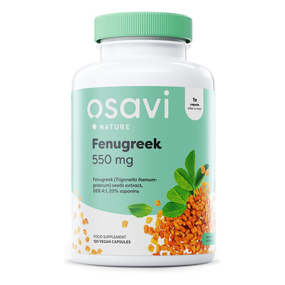 Osavi Fenugreek 550mg Standardized Extract 120 vcaps