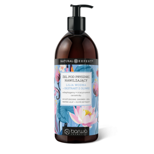 Barwa Natural Expert Moisturizing Shower Gel Water Lily + Olive Extract 480ml