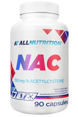 AllNutrition NAC 150mg N-Acetylcysteine 90 Capsules