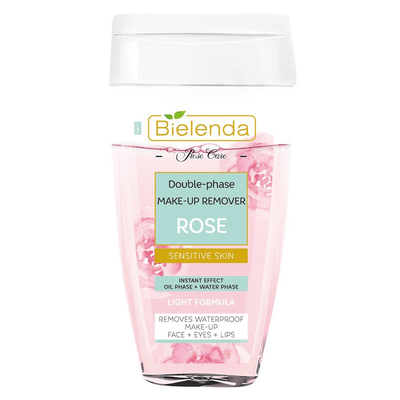 Bielenda Rose Care Mild Two-Phase Eye Makeup Remover for Sensitive Skin 140ml