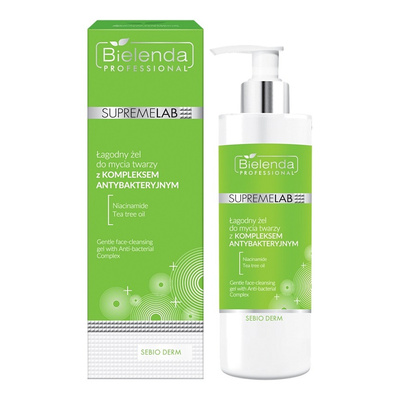 Bielenda Professional Supremelab Sebio Derm Gentle Face Cleansing Gel 200g