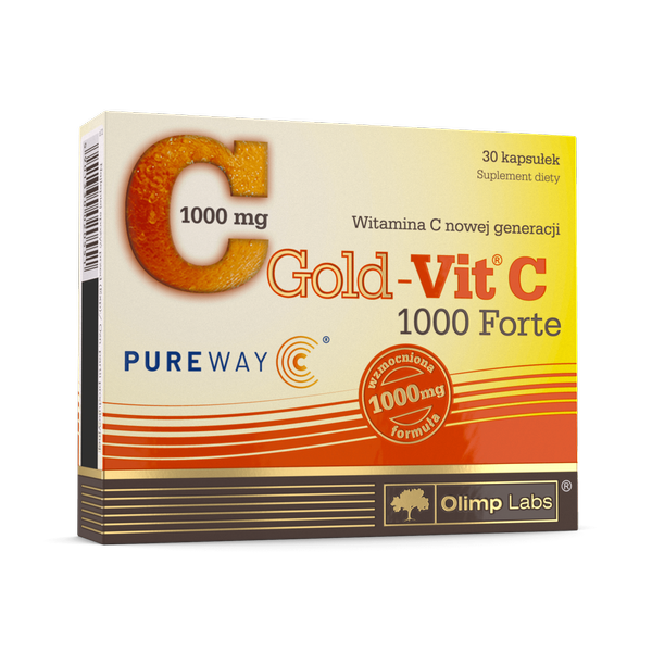 Olimp Gold-Vit C 1000 Forte Vitamin C for Immune Support 30 Capsules