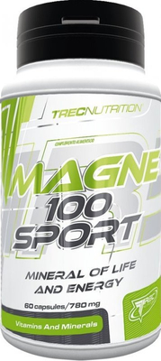 Trec Nutrition Magne 100 Sport - 4-Form Magnesium Complex with Vit. B6 60 caps