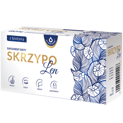 Oleofarm Skrzypolen z biotyną 72 kaps. 
