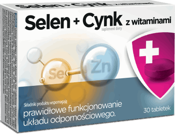 Aflofarm Selenium + Zinc with Vitamins 30 Tablets