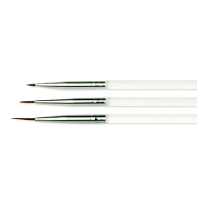 NeoNail Set of 3 Nail Art Brushes