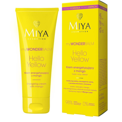 Miya myWONDERBALM Hello Yellow Energizing Cream with Mango 75ml