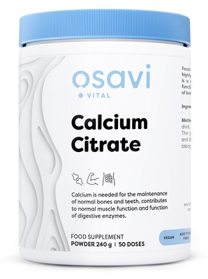 Osavi Calcium Citrate Powder 240g