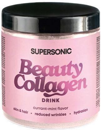 Supersonic Collagen Beauty Drink Currant-Mint Flavor 180g