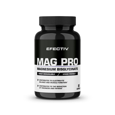 Efectiv Nutrition Mag Pro Magnesium Bisglycinate For Normal Muscle Function 90 Capsules